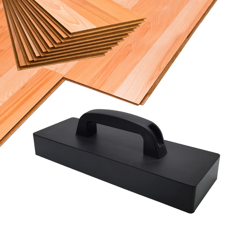 MinliGUY Tapping Block, Big & Weighted Floor Installation Block W/Handle No Hammer Required, for Laminate/Wood/Hardwood/LVT/LVP/Vinyl Plank Flooring, Heavy Flooring Tapping Tool -by - Image 1